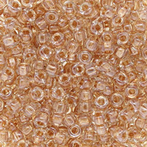 8/0 Crystal Bronze Lined Glass Beads Japanese 8/0 Crystal Bronze Lined Glass Beads Japanese