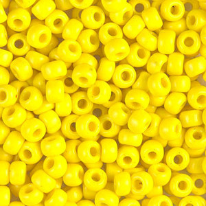 8/0 Japanese Opaque yellow Glass Seed beads 28 Gram 8/0 Japanese Opaque yellow Glass Seed beads 28 Gram