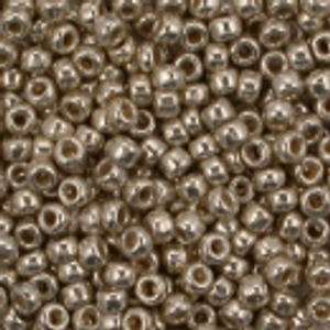 8/0 Toho Permanent Galvanized Silver Beads 8/0 Toho Permanent Galvanized Silver Beads