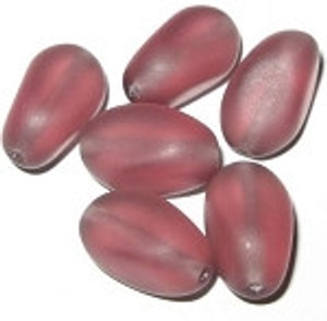 Czech Purple Opal oval glass beads Czech Purple Opal oval glass beads