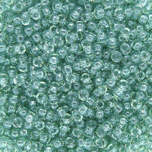 Japanese Green Aqua Glass Seed beads 28 Gram Japanese Green Aqua Glass Seed beads 28 Gram