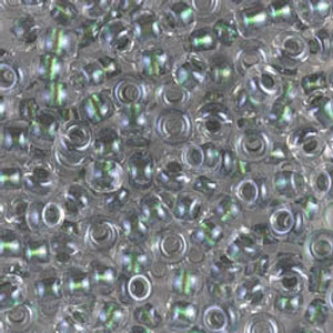 Japanese Magic Peridot Lined Crystal Glass Seed beads 15 Gram Japanese Magic Peridot Lined Crystal Glass Seed beads 15 Gram