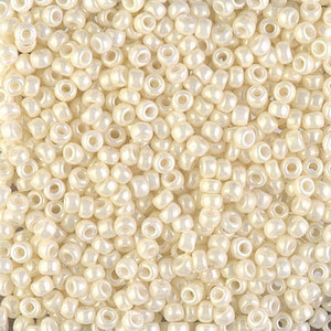 Japanese Opaque Cream Seed beads 28 Grams Japanese Opaque Cream Seed beads 28 Grams