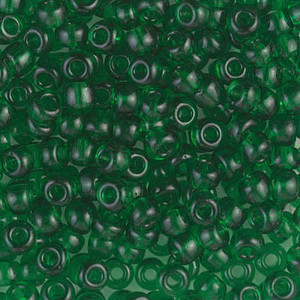 Japanese Transparent Green Glass Seed beads 28 Gram Japanese Transparent Green Glass Seed beads 28 Gram