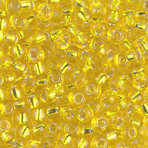 Japanese Transparent Light Tr Yellow Glass seed Beads Japanese Transparent Light Tr Yellow Glass seed Beads