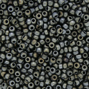 Opaque Matte Steel Japanese Glass Seed beads 28 Gram Opaque Matte Steel Japanese Glass Seed beads 28 Gram
