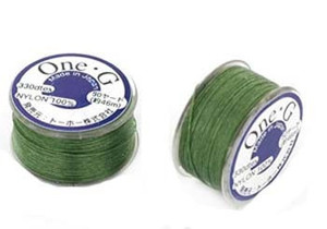 Toho One-G Thread 50 Yd Spl Green Toho One-G Thread 50 Yd Spl Green