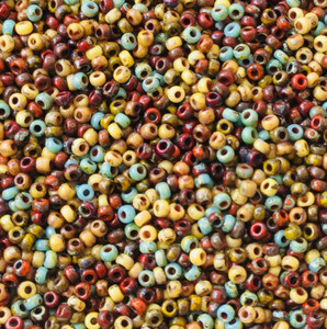 11/0 Medley Picasso Miyuki Japanese Glass seed Beads -20Grams 11/0 Medley Picasso Miyuki Japanese Glass seed Beads -20Grams