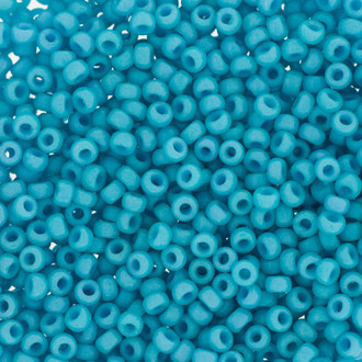 11/0 Japanese beads Opaque Blue 28GM