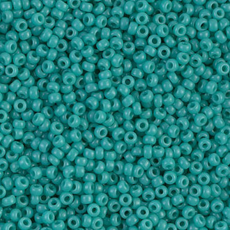 11/0 Miyuki  Seedbeads Opaque Turquoise Green 28 Grams