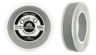 250 Yards Spool Toho One-G Thread Lt Grey