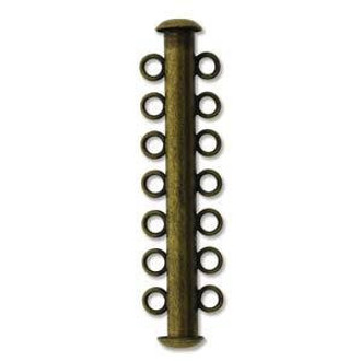 Classp Multi 7 strand Antique Brass Plated