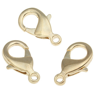 Gold Plated Lobster Clasp