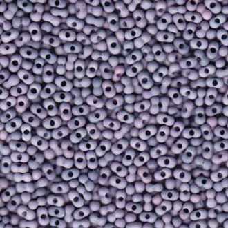 Japanese Matte Lavender Peanut 2x4mm Beads 15GM
