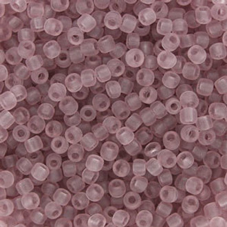 Japanese Matte Light Amethyst Glass Seed beads 28Grams