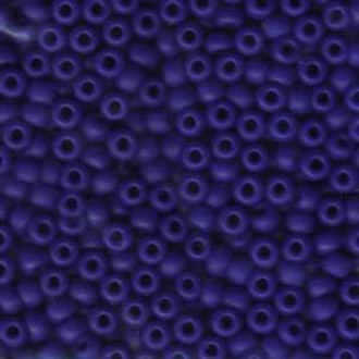 Japanese Matte Opaque Cobalt Beads 6/0