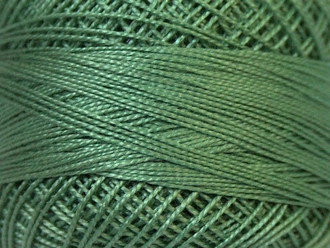 Pearl Cotton Hunter Green #12 Beading Thread