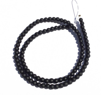 99 Natural Round matte black Onyx Gemstone beads Beading Supplies