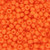 6-0 Japanese Op Orange Glass seed Beads-28 grams 6-0 Japanese Op Orange Glass seed Beads-28 grams