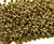 8/0 Fine Brass Metal Seed beads 10 Gram Bag 8/0 Fine Brass Metal Seed beads 10 Gram Bag