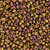 Japanese  Metallic Gold Purple Glass Seed beads 10 Gram Japanese  Metallic Gold Purple Glass Seed beads 10 Gram