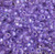 Japanese Transparent Lt Purple AB Glass Seed beads Japanese Transparent Lt Purple AB Glass Seed beads