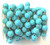 10mm Gemstone Turquoise Beads Gold plated link Rosary Chain 10mm Gemstone Turquoise Beads Gold plated link Rosary Chain