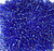 Czech round 8/0 Transparent Silver Lined Sapphire Glass Seed Beads Czech round 8/0 Transparent Silver Lined Sapphire Glass Seed Beads