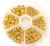350 Gold Plated Jump Rings Assorted Jewelry Supplies 350 Gold Plated Jump Rings Assorted Jewelry Supplies