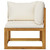  Garden Bench Cream white