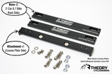 Picture of a Bike Rack License Plate Quick Release System.