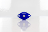 PICTURE OF A WATER NECK DELETE PLATE FOR A MIATA BY R THEORY MOTORSPORTS
