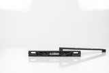 Picture of universal license plate quick release brackets.
