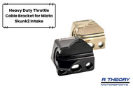 Upgrade Your Miata's Engine Bay with R Theory’s Billet Throttle Cable Bracket for Skunk2 Intake Manifolds