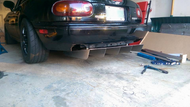 Prototype Rear Diffuser is in!