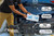 Picture of a Bike Rack License Plate Quick Release System.