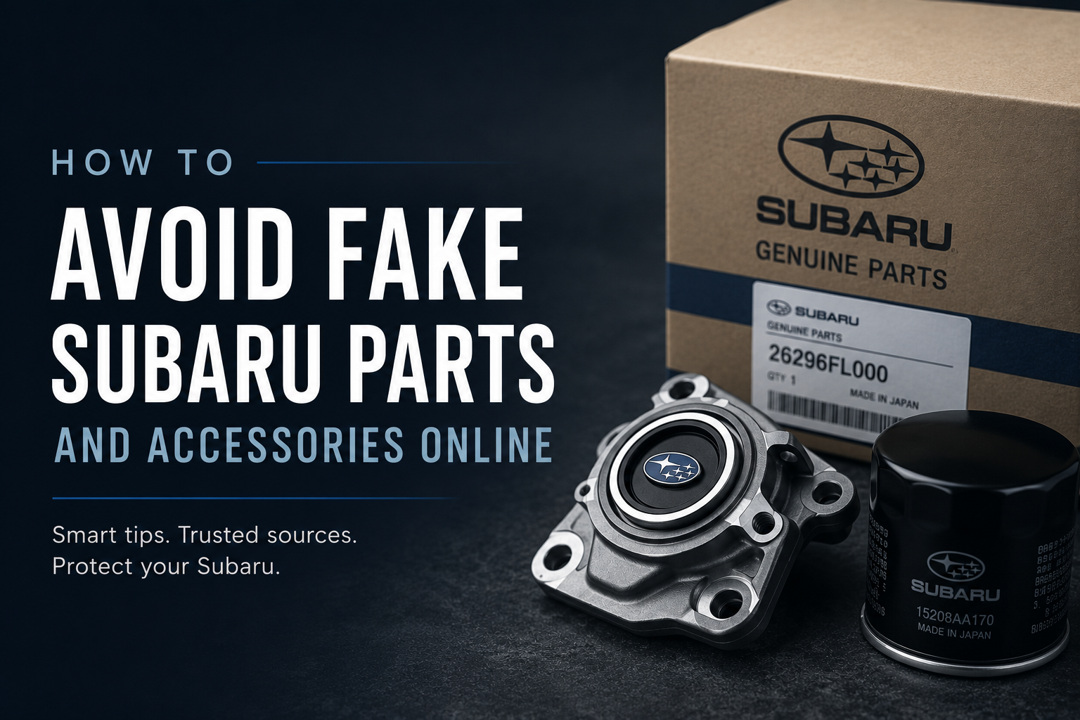 How to Avoid Fake Subaru Parts and Accessories Online