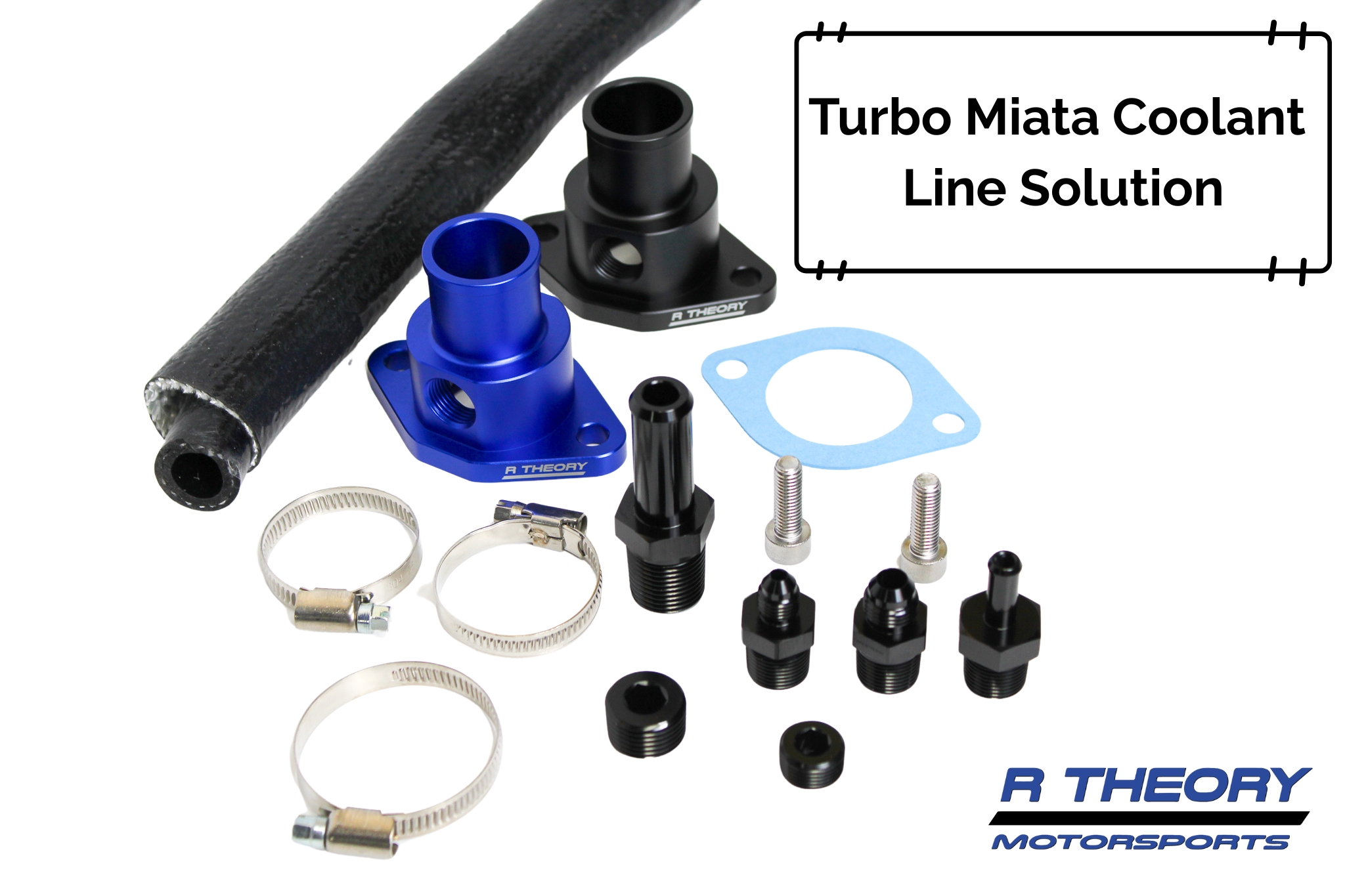 The Best Turbo Coolant Line Solution for Miatas: R Theory Motorsports’ Low Profile Mixing Manifold