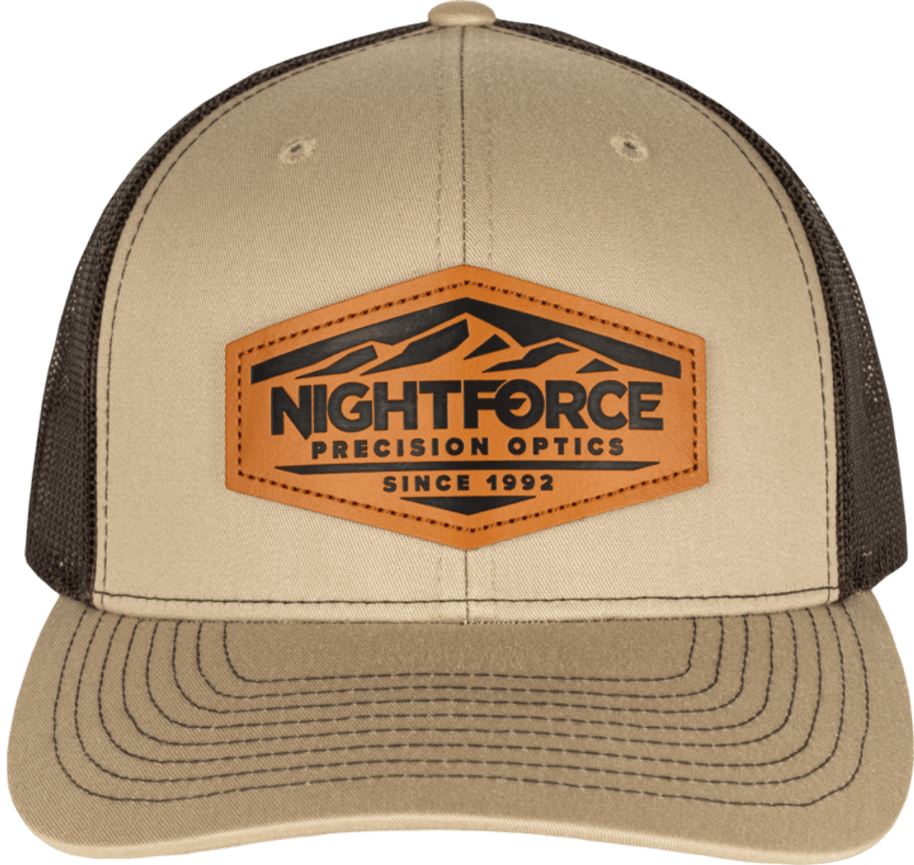 Mountain Heritage Leather Patch Trucker facebook