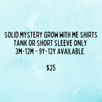 Solid Mystery GWM Shirts - TAT of 28 business days