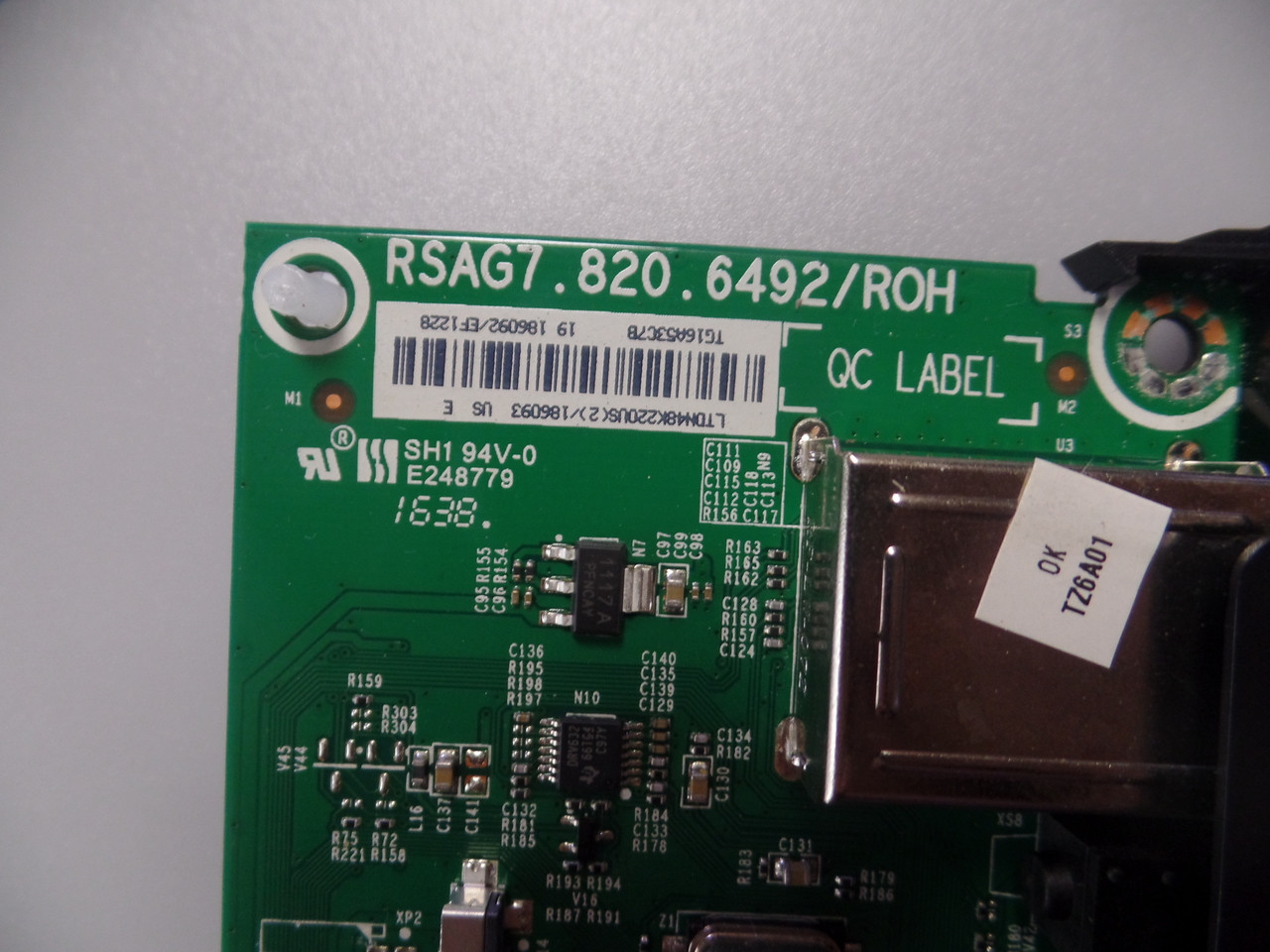 186093 Insignia Main Board for NS48D510NA17