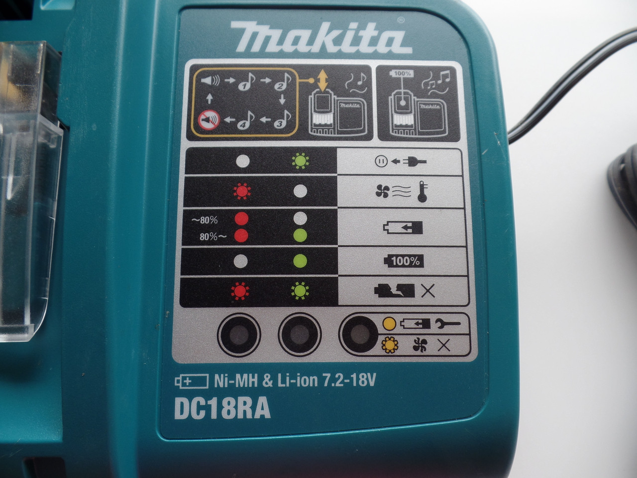 Makita DC18RA Rapid Battery Charger