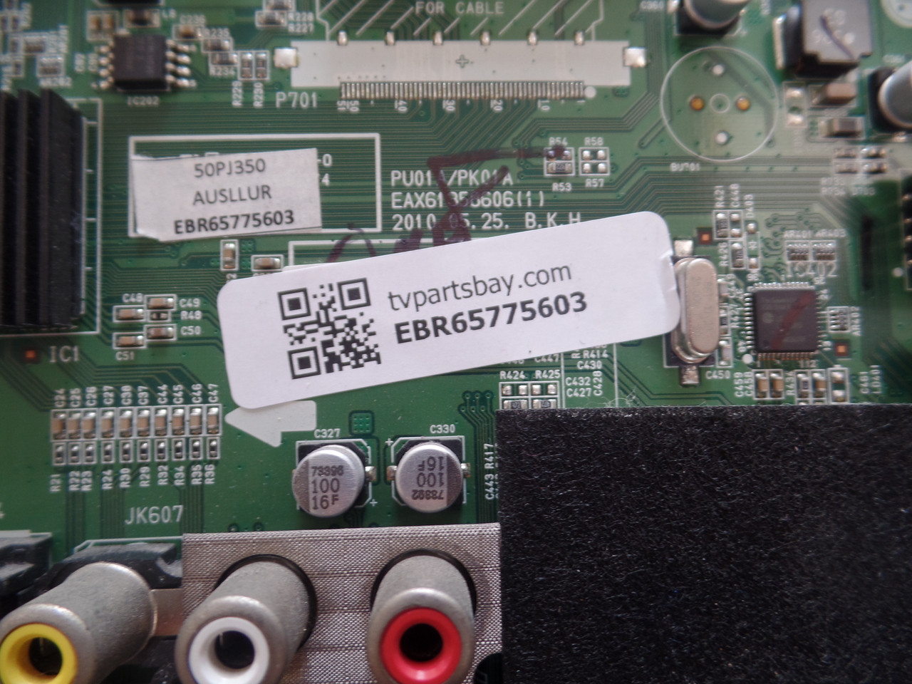 EBR65775603, EAX61358606(1) Main Board LG 50PJ350.AUSLLUR.