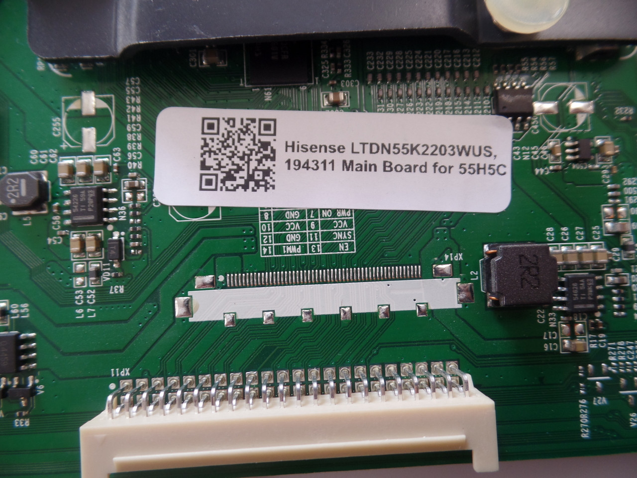198099, LTDN55K2203WUS Main Board for Hisense 55H5C.