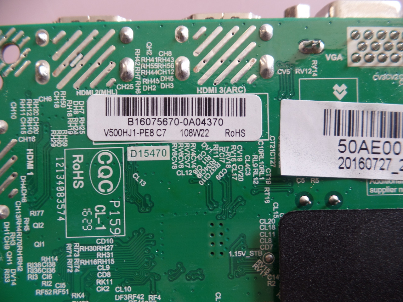 50AE0010657-A1 Main Board/Power Supply for ATyme 500AM7HD