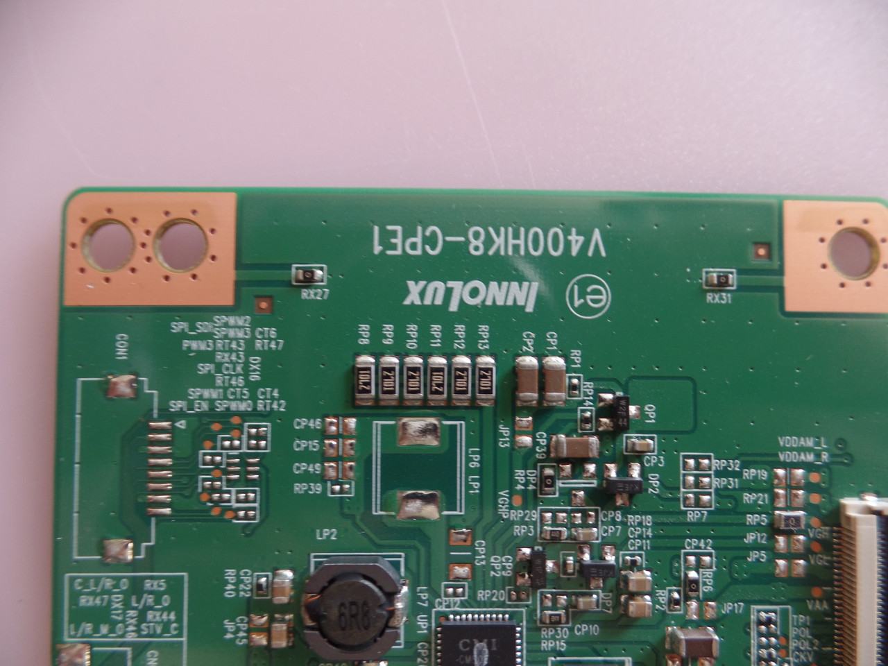 V400HK8-CPE1 T-con Board Unit LG 58L5400U.