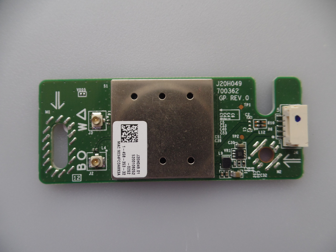 1-458-353-32 Wi-Fi Module, J20H049 for TV Sony KDL-55HX750