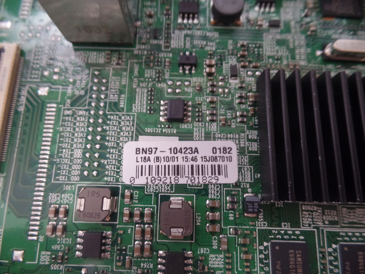 BN94-10553A Main Board for Samsung UN58J5190AFXZA.