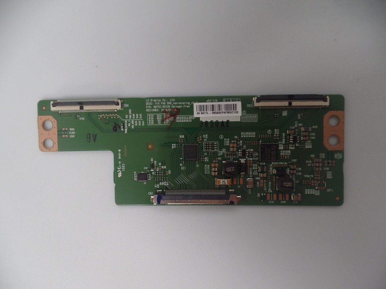 6871L-3850A, 6870C-0532B T-Con Board LG  49L310U LE49A509