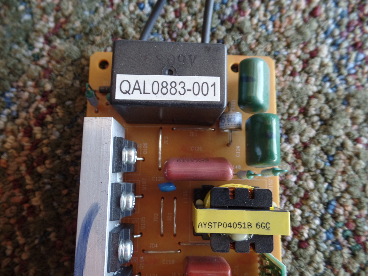 JVC QAL0883-001 Lamp Ballast
